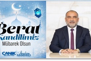 Başkan İbrahim Sandıkçı’dan Berat Kandili Mesajı 